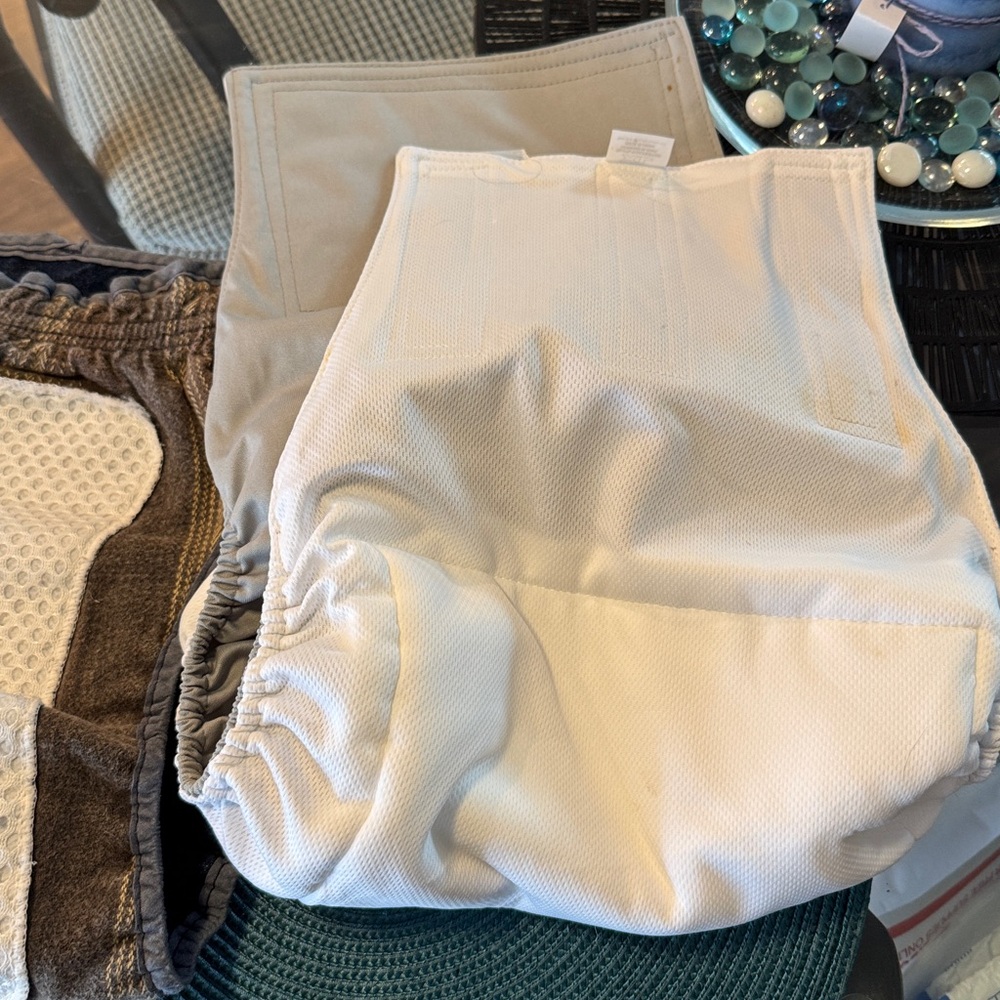 2 Dog Diaper/Wrap Washable Re-Usable